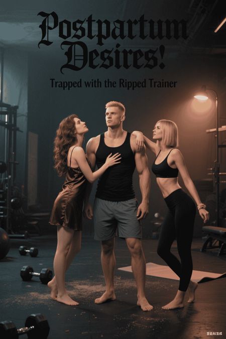 Postpartum Desires:Trapped with the Ripped Trainer